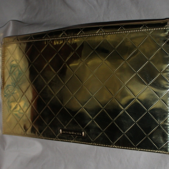 BCBGMAXAZRIA Gold "Suri" Envelope Clutch - Picture 7 of 16